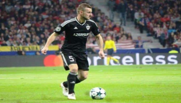 'Qarabağ' 'Qəbələ' ilə cavab görüşü üçün kapitanının xidmətindən məhrum olub