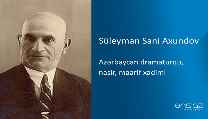 Süleyman Sani Axundov