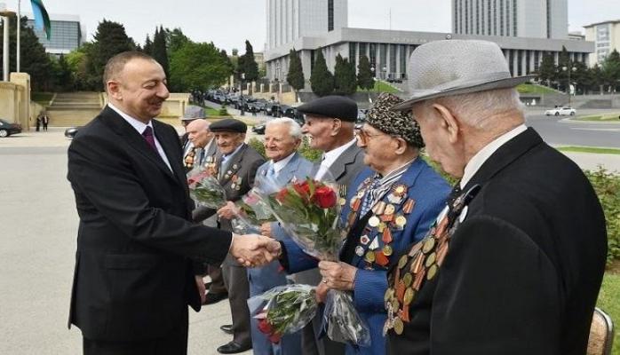 Prezident veteranlara 300 min manat ayırdı