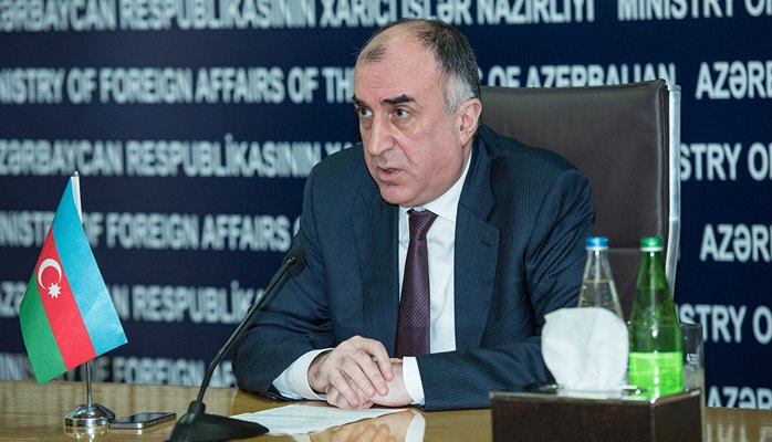 Məmmədyarov həmsədrlərlə görüşür