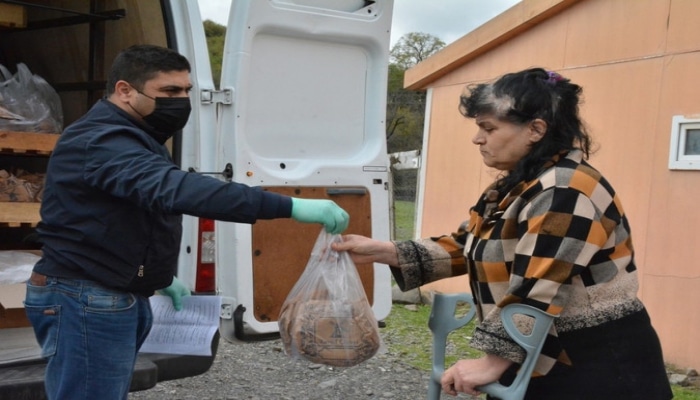 Karantin dövründə regionlarda yardım və maarifləndirmə tədbirləri