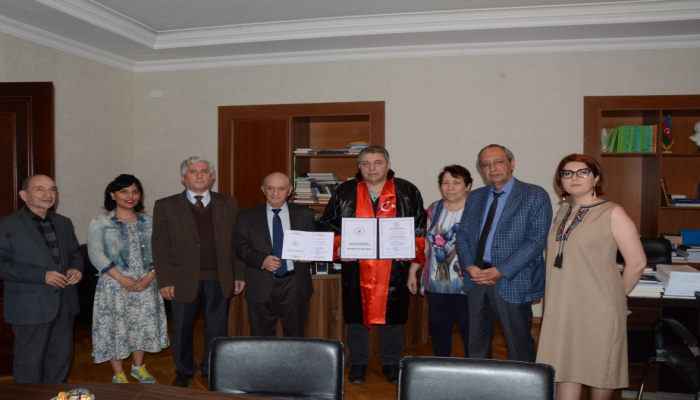 Azərbaycan alimi Türk Dünyası Araşdırmaları Beynəlxalq Elmlər Akademiyasının həqiqi üzvü seçilib