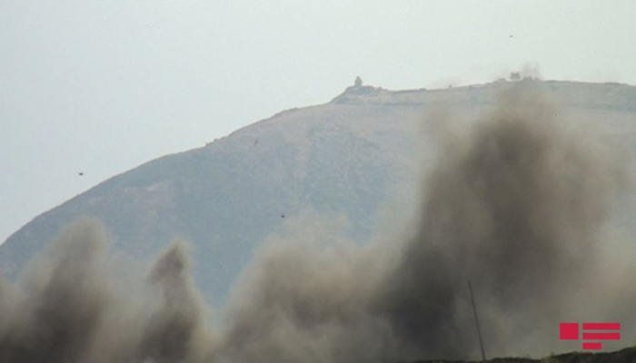 В Губе в горной местности начался пожар