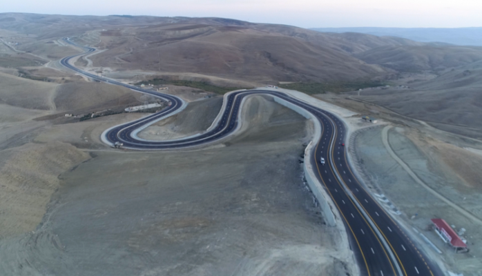 Bakı-Şamaxı yolunun 16 km-lik hissəsi genişləndirilir