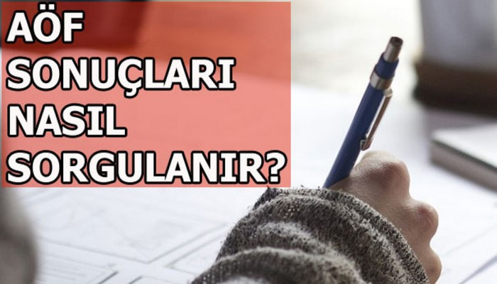 AÖF sınav sonuçları nasıl sorgulanır? AÖF'ten sınav açıklaması...