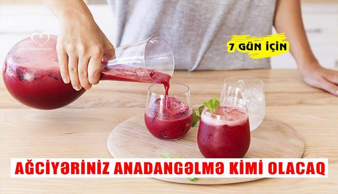 7 gün için - Ağciyəriniz anadangəlmə kimi olacaq