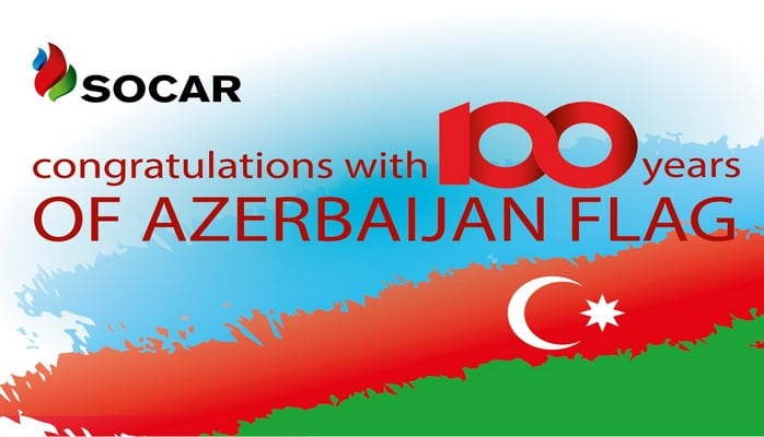 “SOCAR Ukraine” Azərbaycan bayrağının 100 illiyini təbrik edib