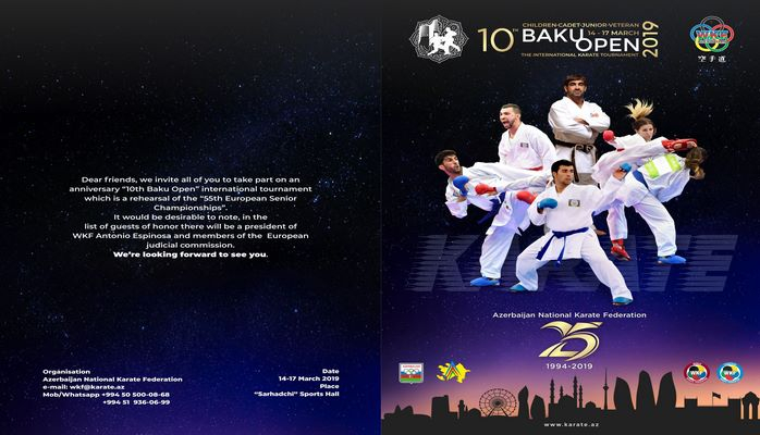 "Baku Open" karate turnirinin vaxtı açıqlanıb