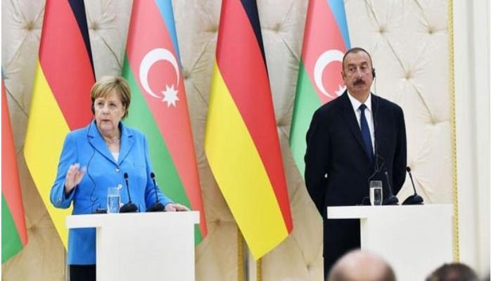 Əliyev və Merkel nədən danışdılar?