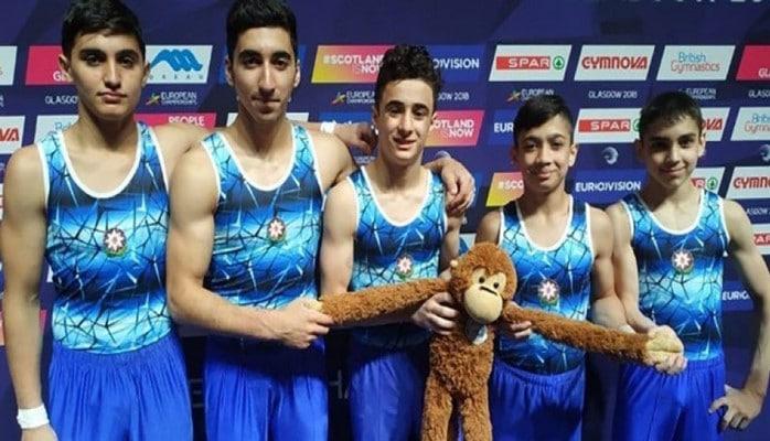 Azərbaycan gimnastları Avropa çempionatında çıxış ediblər