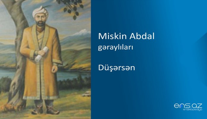 Miskin Abdal - Düşərsən