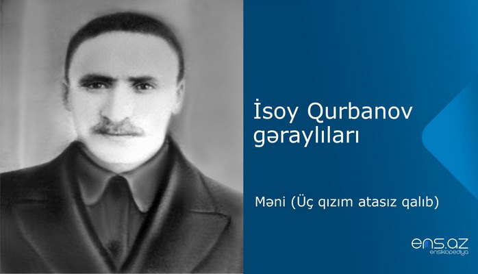 İsoy Qurbanov - Məni (Üç qızım atasız qalıb)