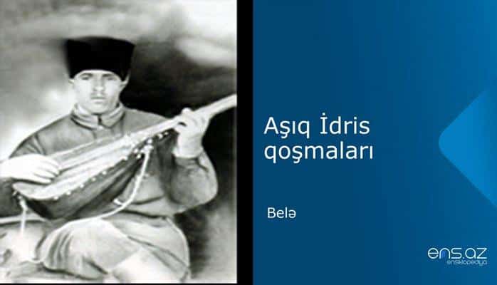 Aşıq İdris - Belə