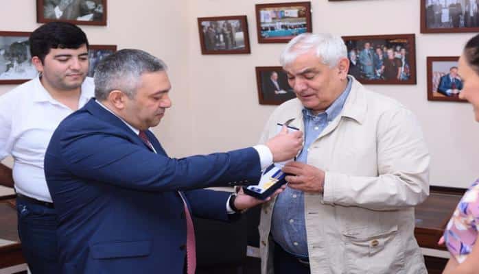 Kamal Abdulla “Azərbaycan diplomatik xidmət orqanları - 100” medalı ilə təltif edilib