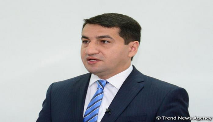 Hikmət Hacıyev: Azərbaycan Ermənistandakı seçkidən sonra Minsk qrupunun həmsədrlərinin təklif etdiyi substantiv, intensiv danışıqlara hazırdır