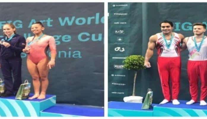 Azərbaycanın iki gimnastı Dünya Kubokunda qızıl medal qazanıb