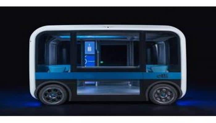 3D printerdə süni intellektli sürücüsüz idarə olunan avtobus təqdim olunub