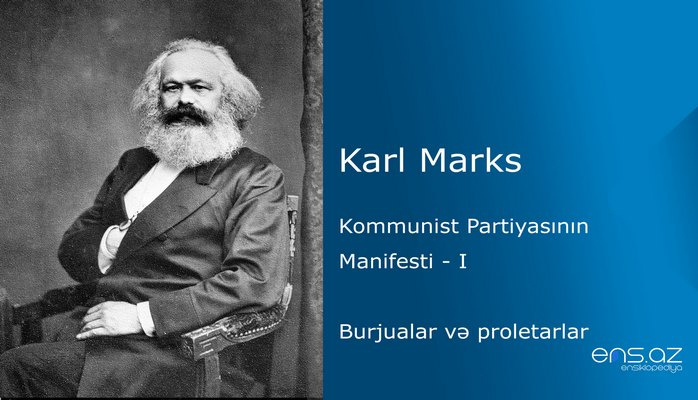 Karl Marks - Kommunist Partiyasının Manifesti - I hissə