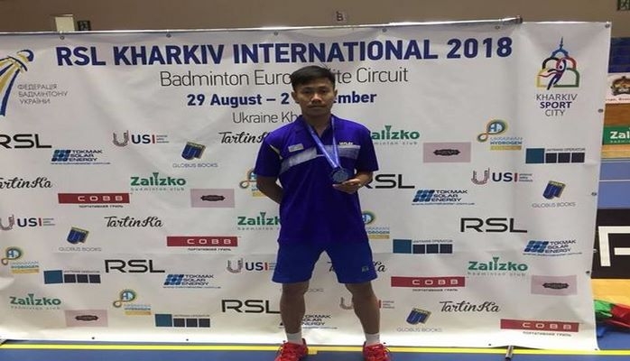 Azərbaycanı təmsil edən badmintonçu Ukraynada medal qazandı