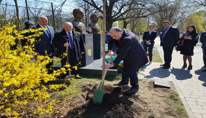 В Варшаве посажены деревья в честь 100-летия восстановления независимости Азербайджана и Польши