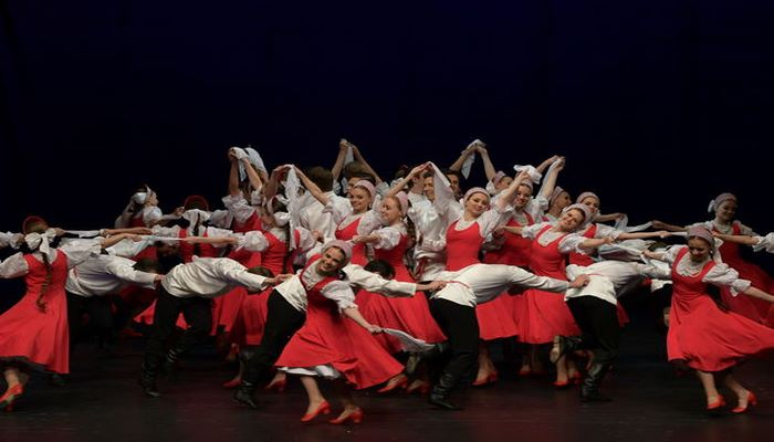 “İqor Moiseyev baleti”nin ifasında Azərbaycan rəqsi