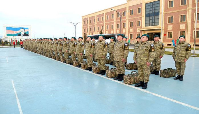 Группа азербайджанских миротворцев вернулась из Афганистана