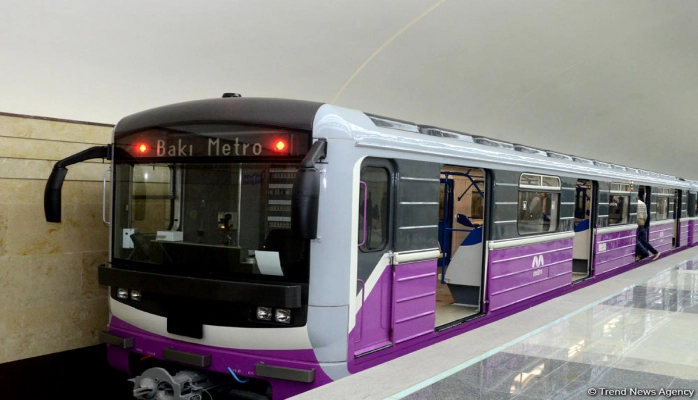 Gələn ay Bakıya yeni metro qatarı gətiriləcək