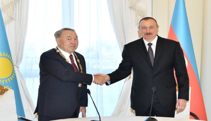 Nursultan Nazarbayev Azərbaycan Prezidentini təbrik edib