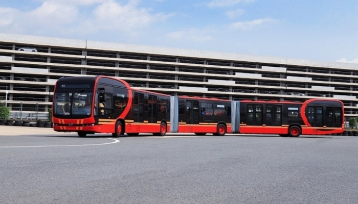 Ən uzun elektrikli avtobus təqdim edilib