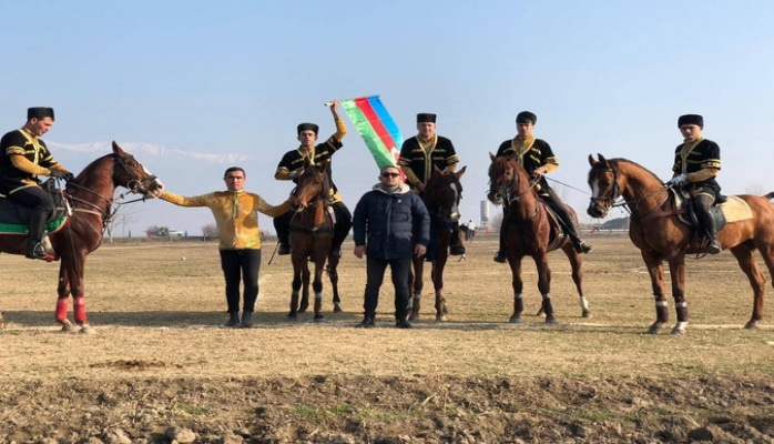 В Шеки стартовали соревнования по конной игре човган за Кубок президента