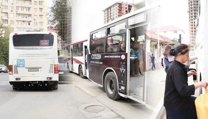 Sürüşməyə görə avtobusların sayının azaldılması narazılığa səbəb oldu