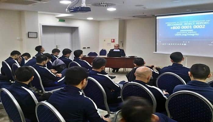 Mingəçevirdə hakimlər üçün danışılmış oyunlarla bağlı seminar keçirilib