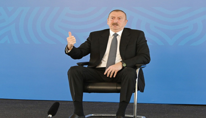 İlham Əliyev həftəsonu qadağasından danışdı