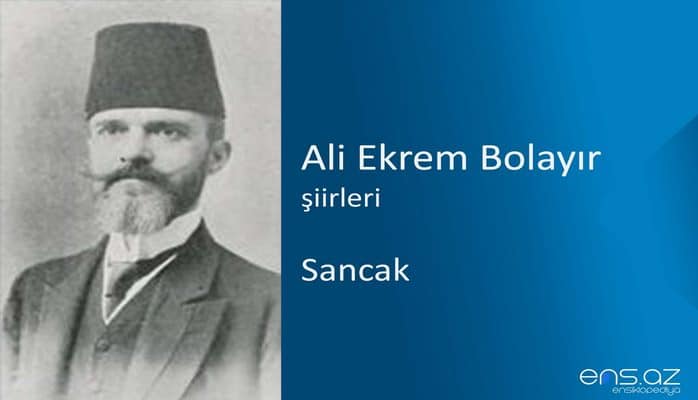 Ali Ekrem Bolayır - Sancak