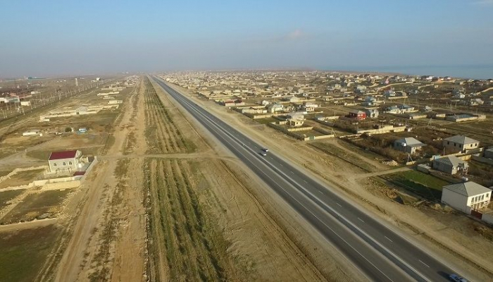 Yeni ödənişli avtomagistralın 90 km-ə yaxın hissəsinin tikintisi bitmək üzrədir