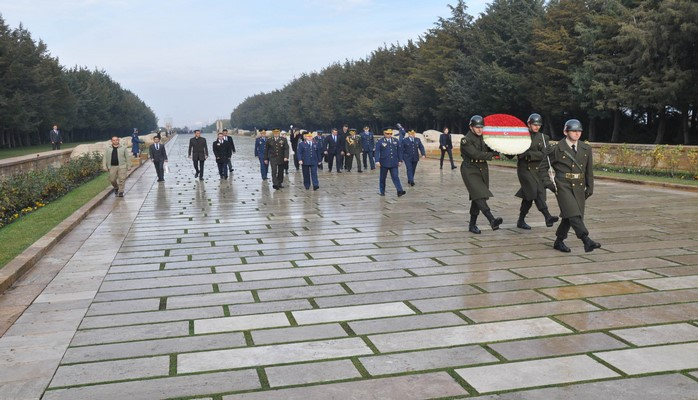 Azərbaycan Hərbi Hava Qüvvələrinin komandanı Türkiyədə səfərdədir