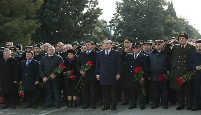 Gəncədə “20 Yanvar” faciəsi şəhidlərinin xatirəsi anılıb