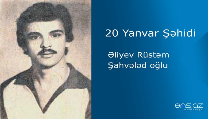 Əliyev Rüstəm Şahvələd oğlu