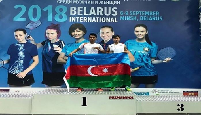 Badmintonçularımız “Belarus International-2018” turnirində uğurla çıxış ediblər