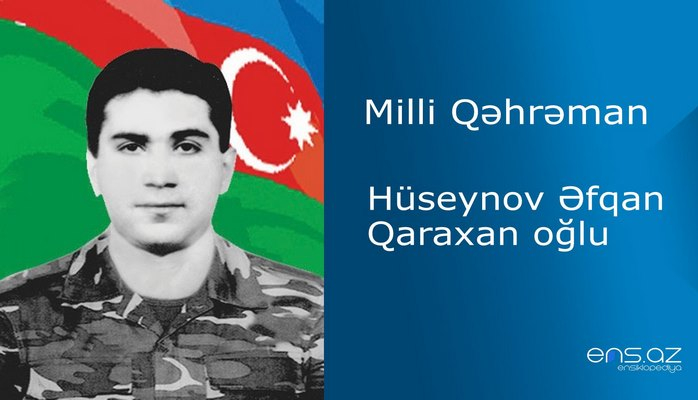 Əfqan Hüseynov Qaraxan oğlu