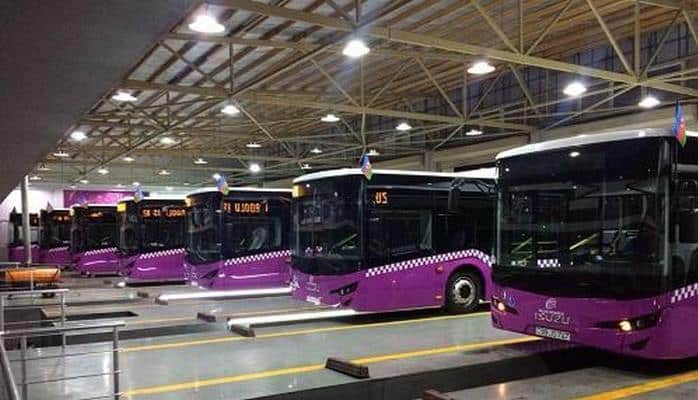 Bakıya yeni avtobuslar gətirildi