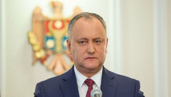 Moldova prezidenti istefaya getməyəcəyini bəyan edib