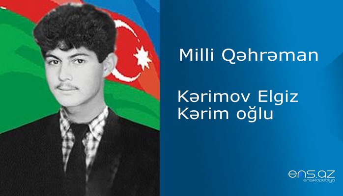 Elgiz Kərimov Kərim oğlu
