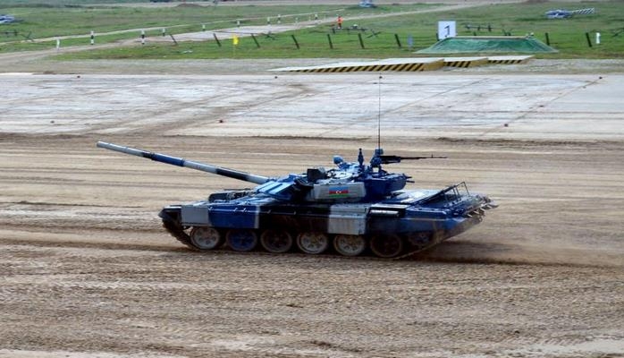 Azərbaycan tankçıları “Tank biatlonu” müsabiqəsində öz qruplarında birinci olublar