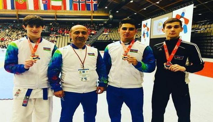 Azərbaycan Avropa çempionatının ilk günündə üç medal qazandı