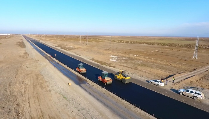 Реконструкция автодороги Бахрамтепе-Билясувар завершится в текущем году