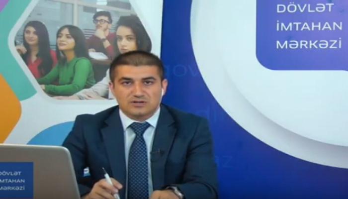 İmtahanlardan sonra DİM-in “YouTube” kanalı və “Facebook” səhifəsi vasitəsilə canlı yayım ediləcək