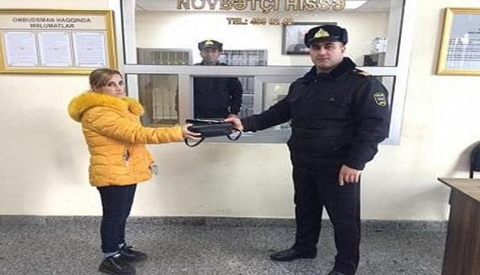 Bakı polisindən nümunəvi addım