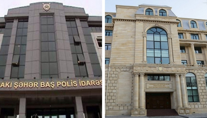 Bakıda polisləri yandırmaq istəyən şəxs tutuldu