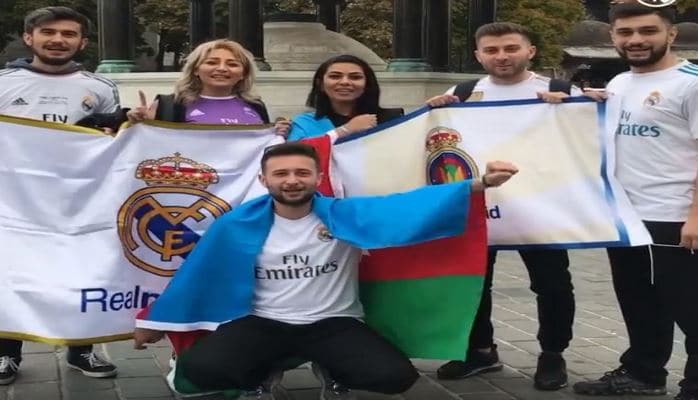 "Real Madrid"in rəsmi səhifəsi azərbaycanlı azarkeşlərin videosunu paylaşıb